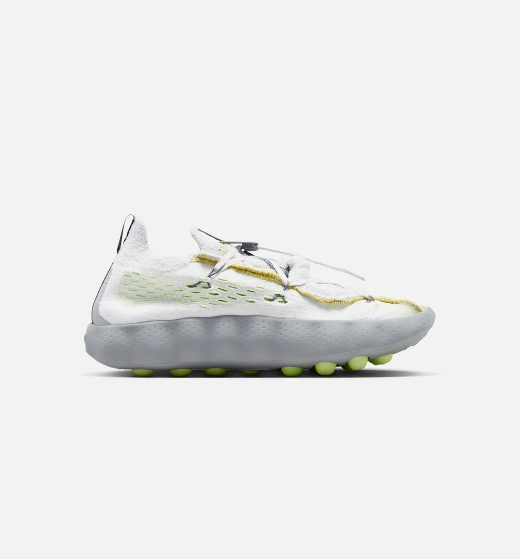 Mind 002 Flyknit Pure Platinum Mens Lifestyle Shoe White Dark Grey Pure Platinum Wolf Grey Barely Volt