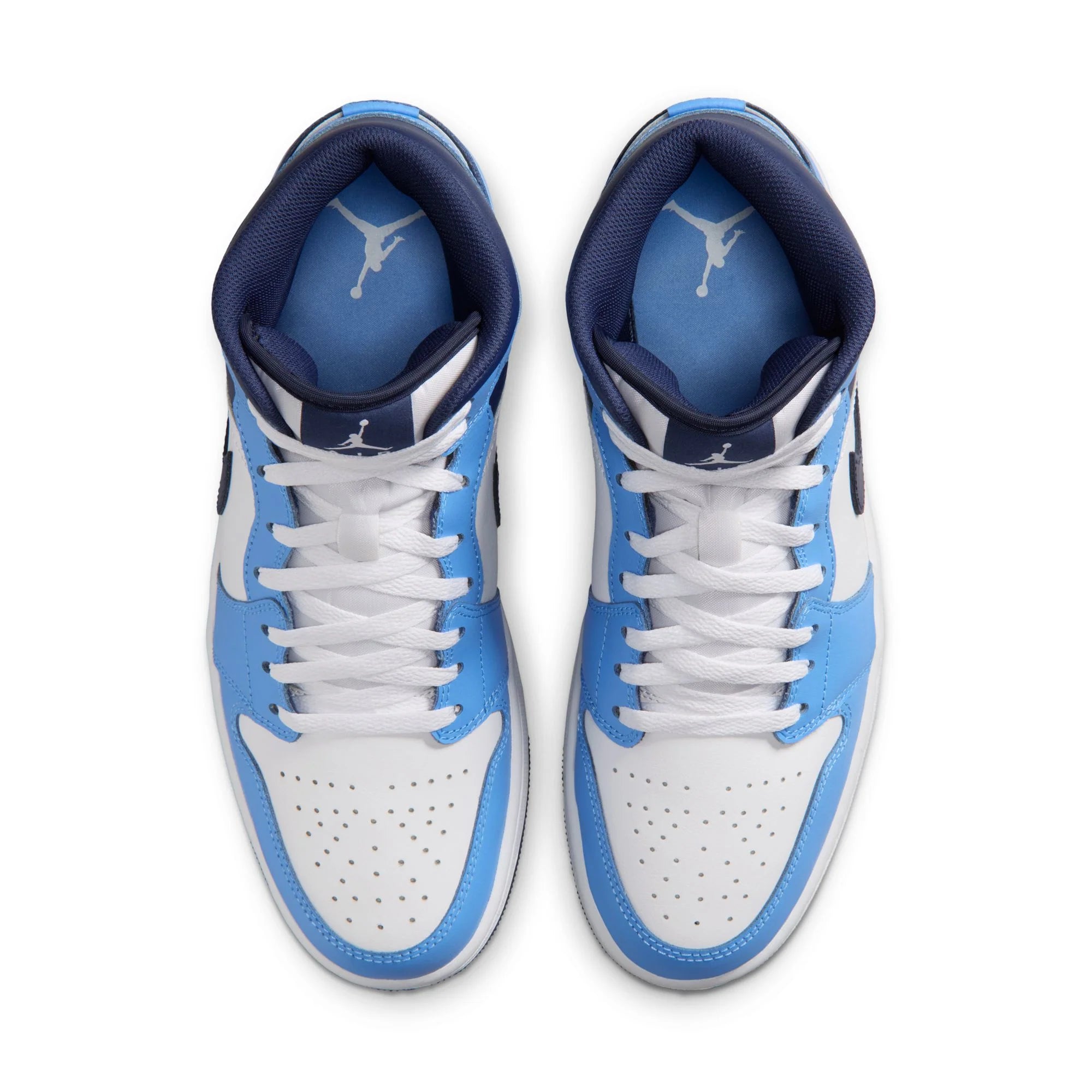 AIR JORDAN 1 MID UNIVERSITY BLUE
