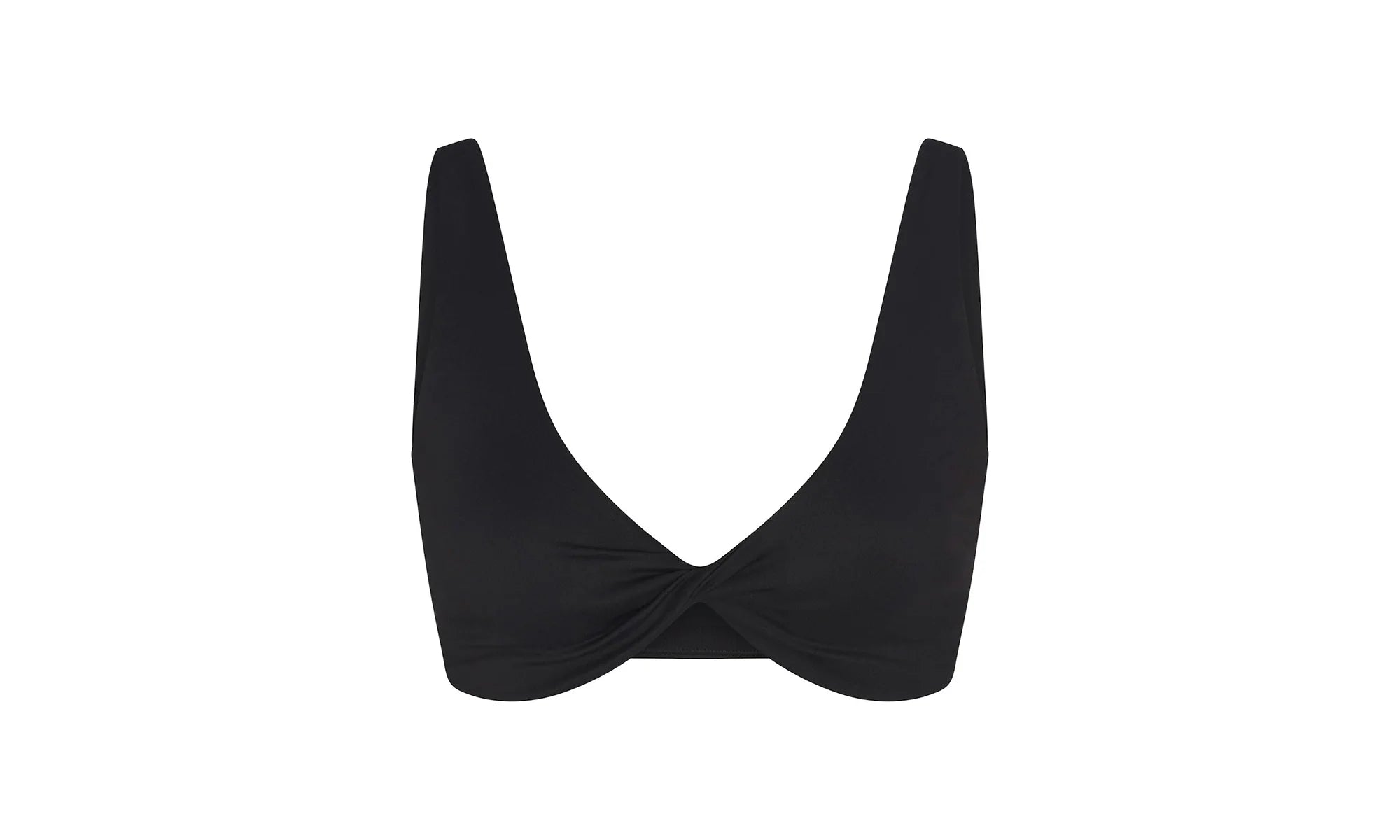 Matte TWIST-FRONT BRA "Nike - Obsidian" SKM058