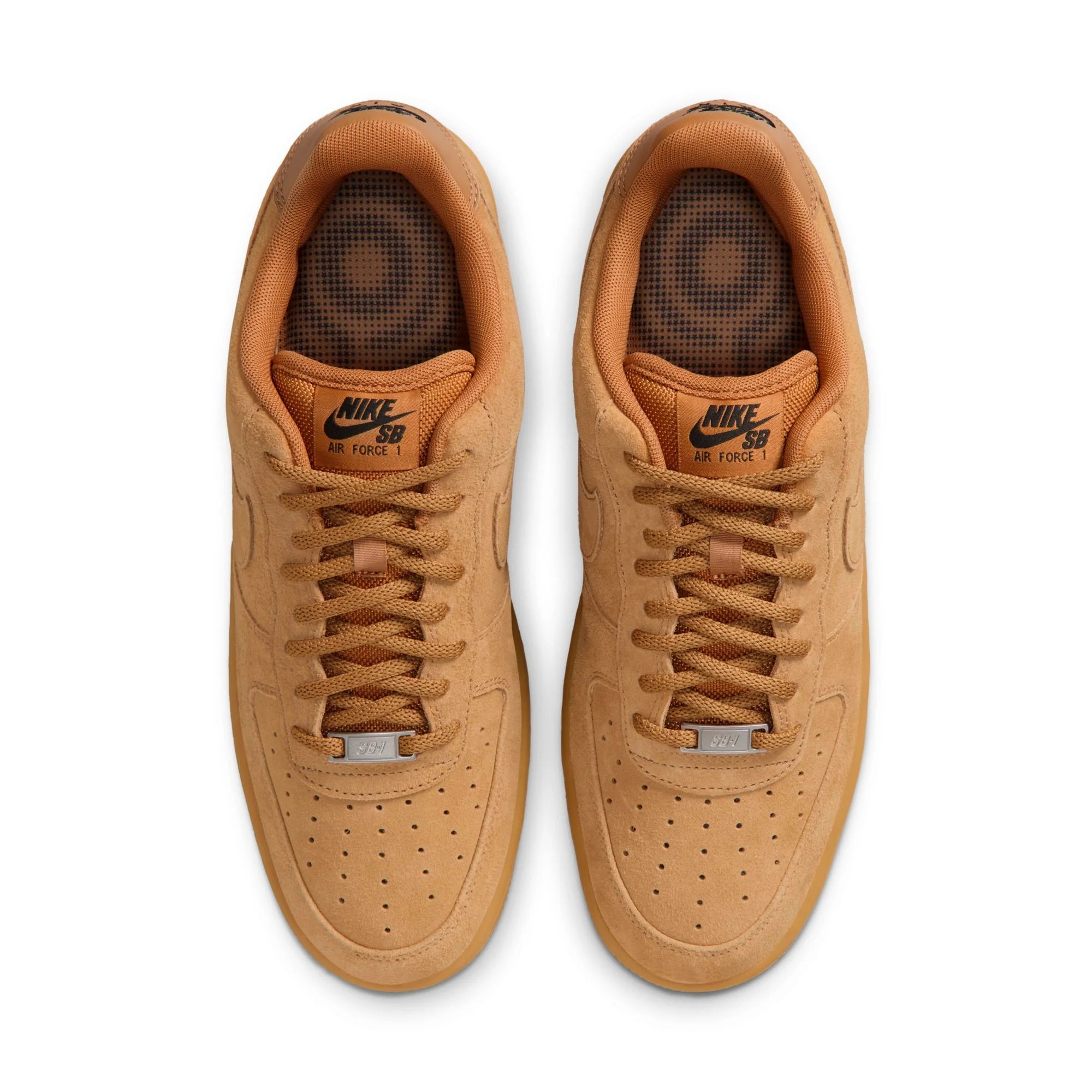 Nike SB Air Force 1 Flax Flax Black Gum Light Brown