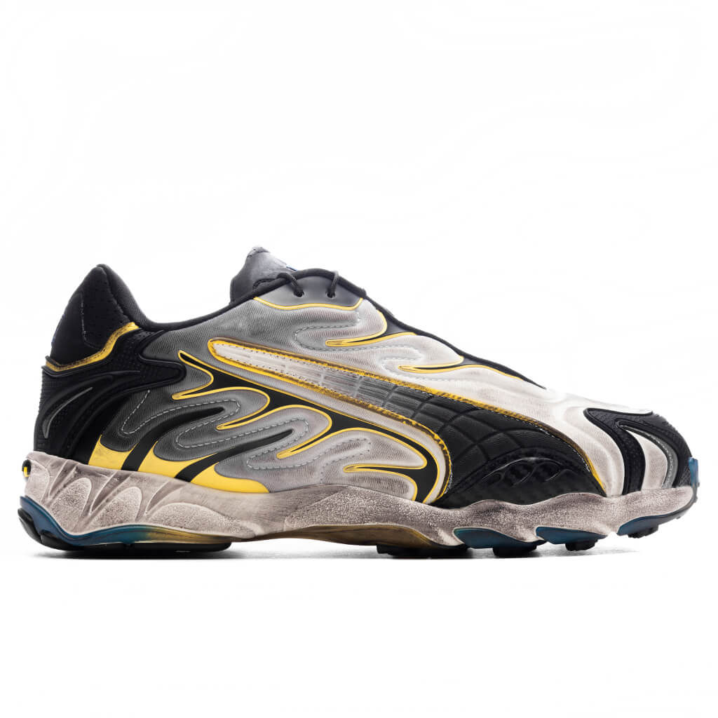 Puma X AAP Rocky Inhale Distressed Neop Warm White Puma Black Pele Yellow