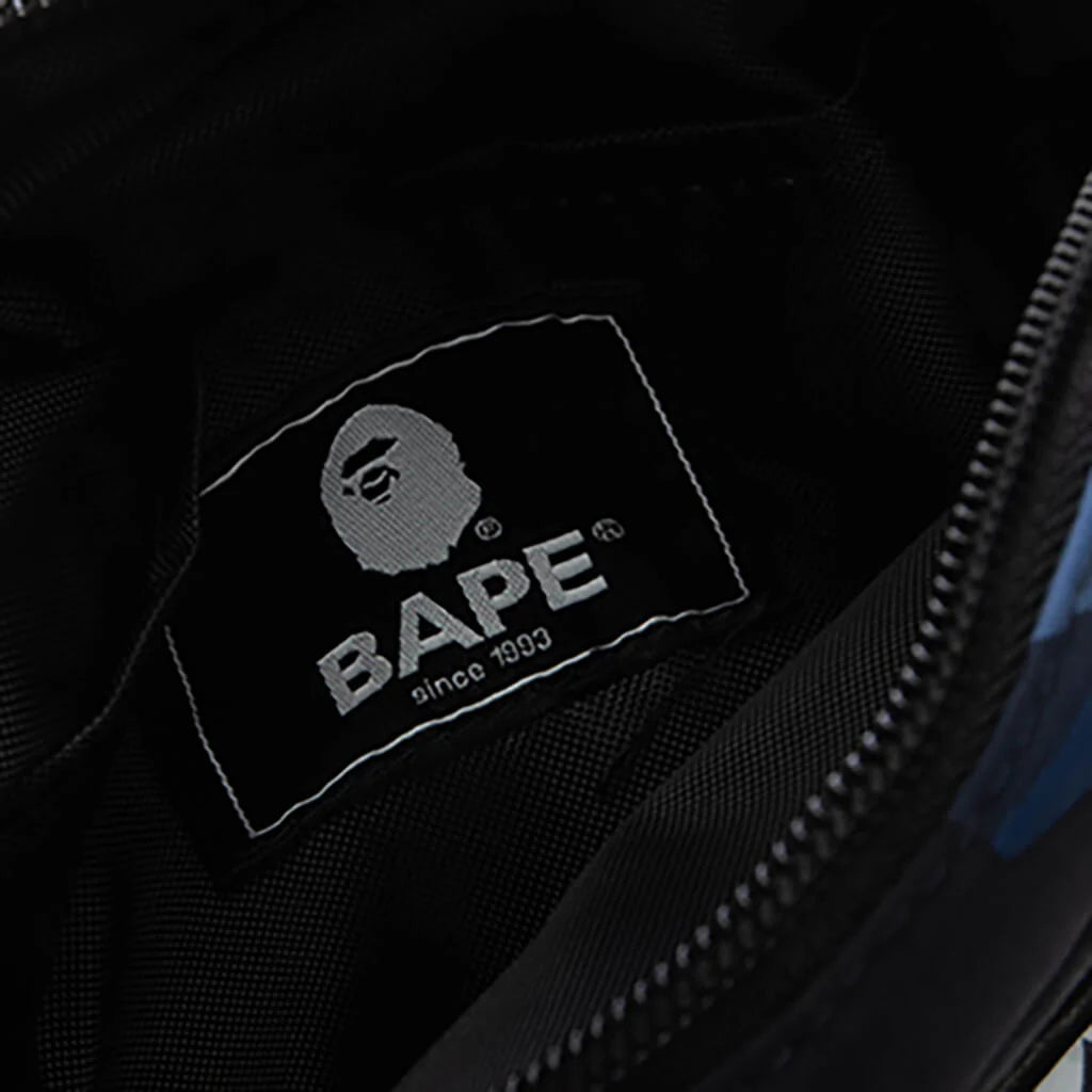 Color Camo Shark Mini Bag Navy