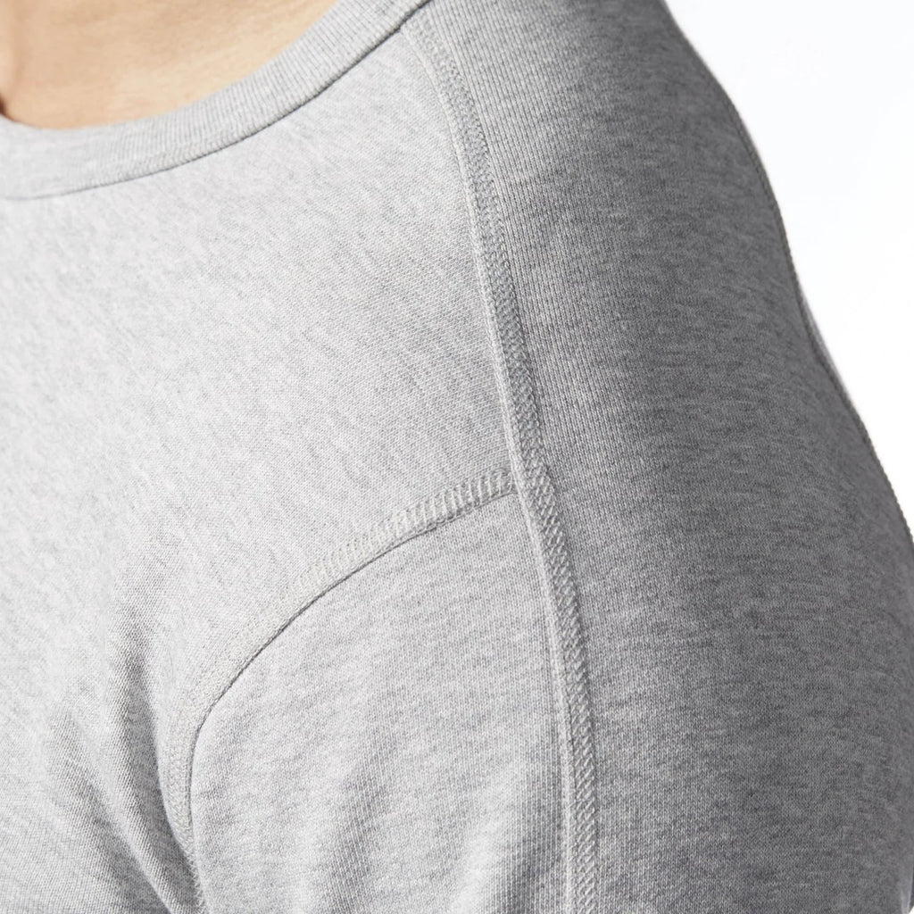 Reigning Champ X adidas French Terry Crew Long Sleeve Mens Grey