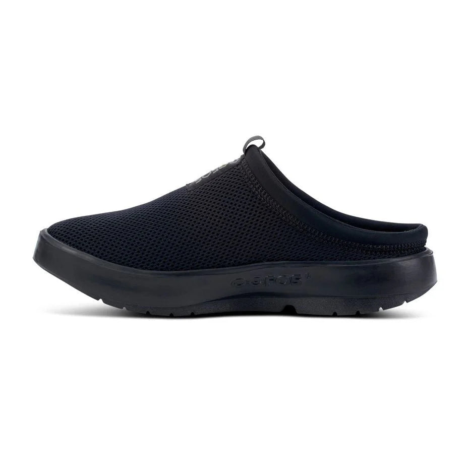 Men's OOcoozie Sport Mule Slipper in Black