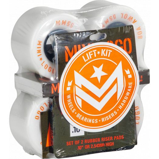 Mini Logo AWOL Lift Kit Wheels 80a White