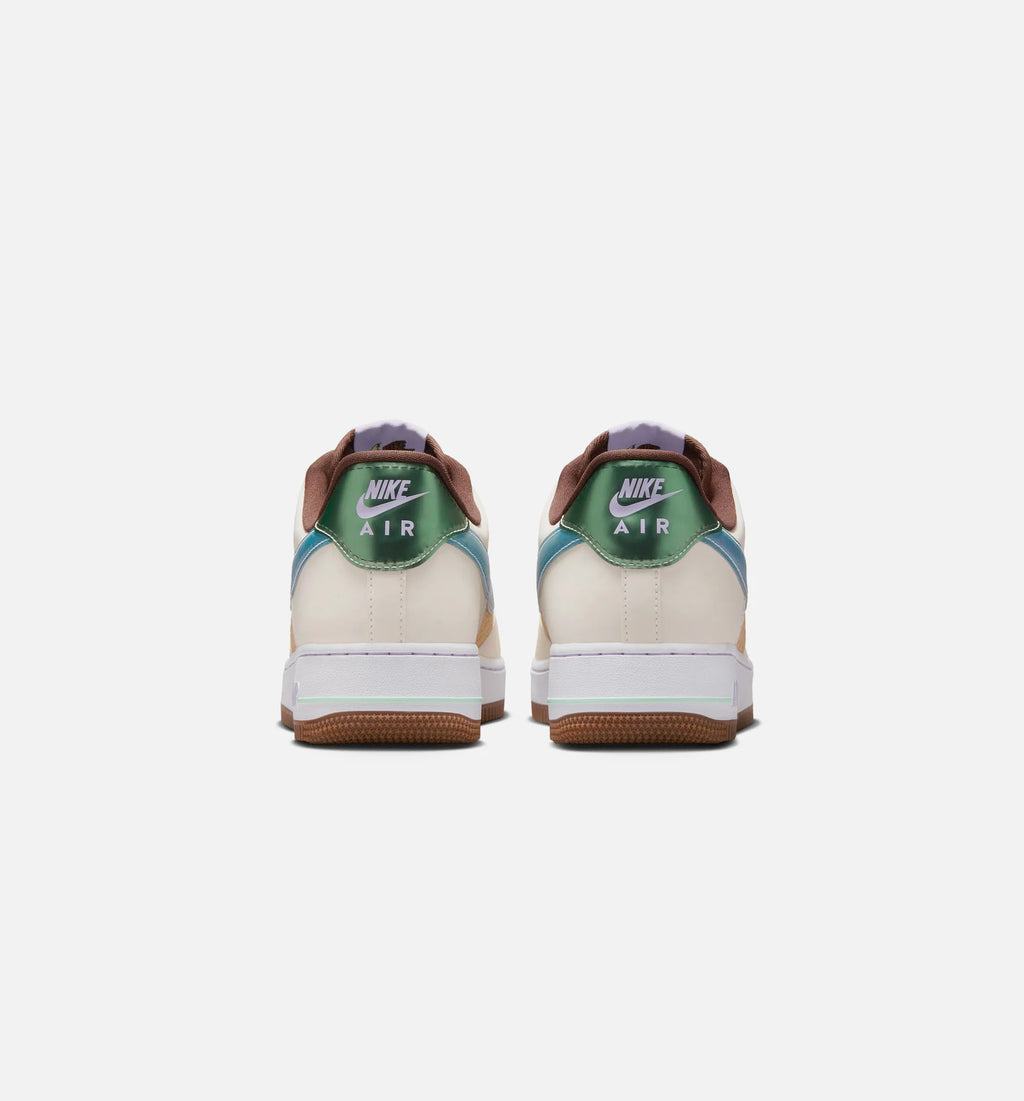 Air Force 1 Retro Sesame and White Mens Lifestyle Shoe Summit White Glacier Blue Mint Foam