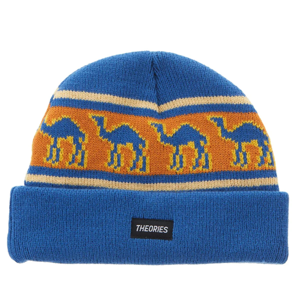 Theories Sahara Beanie Blue Burnt Orange