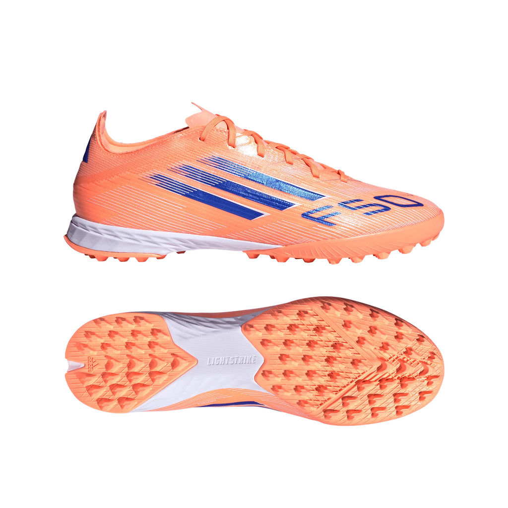 adidas F50 Pro TF Mens Soccer Cleats Orange Blue White