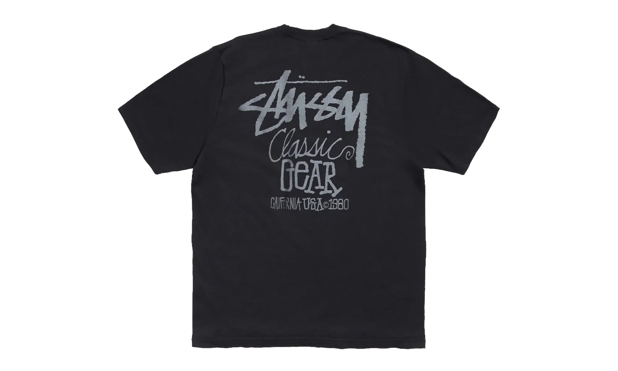 Classic Gear Pigment Dyed T-Shirt "Black" STUS361