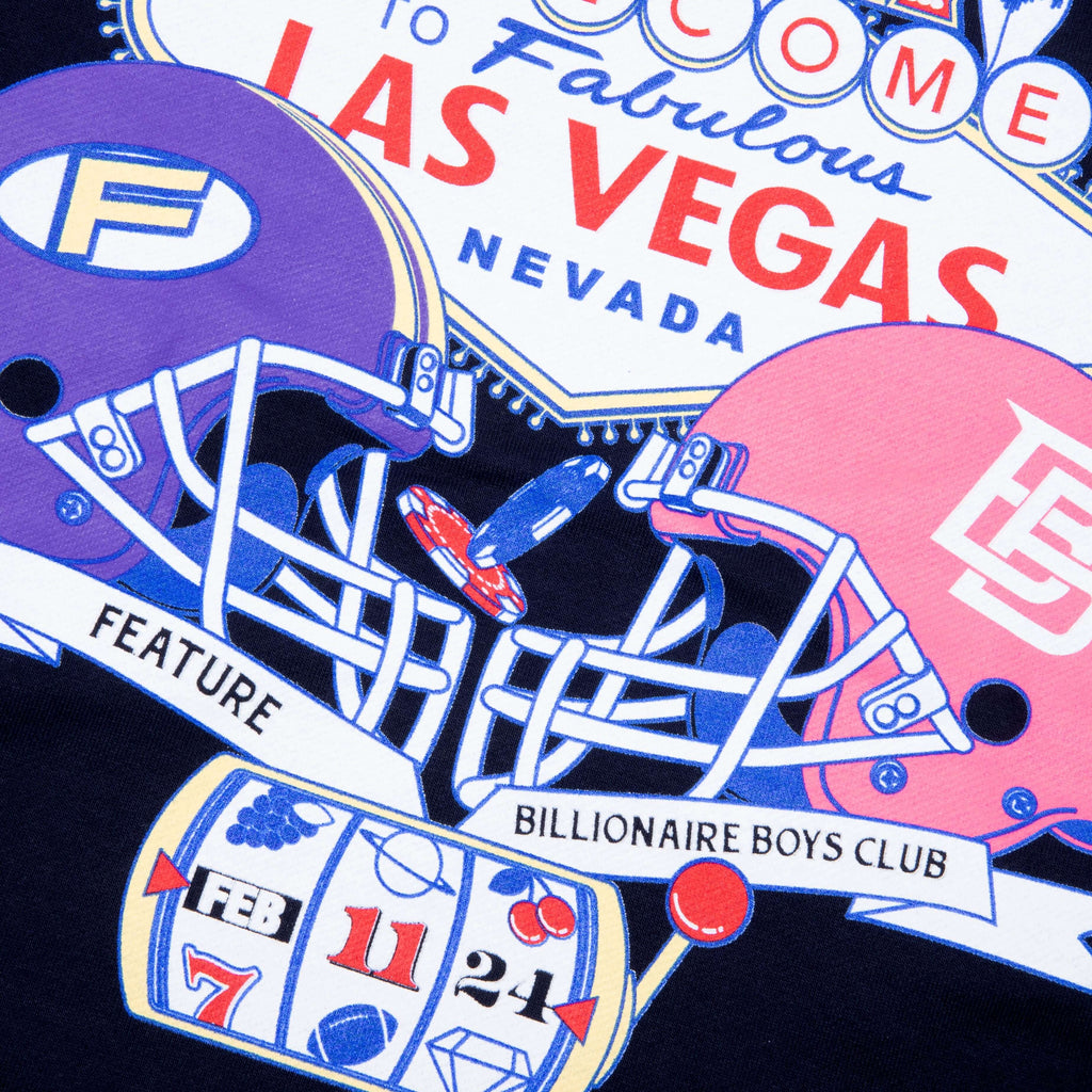 Feature x Billionaire Boys Club Las Vegas Hoodie Navy