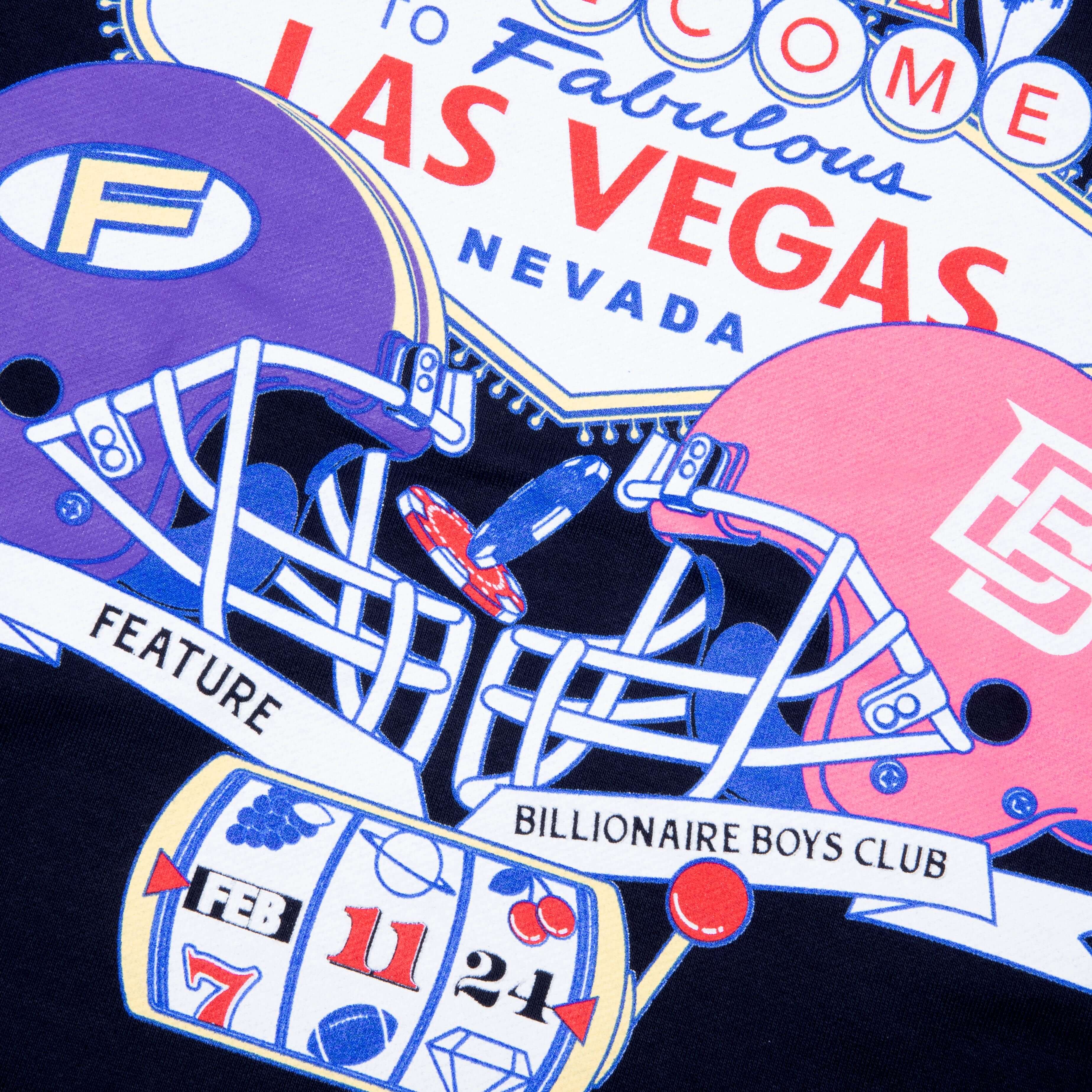Feature x Billionaire Boys Club Las Vegas Hoodie Navy