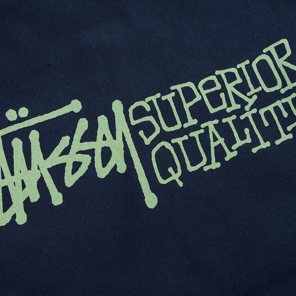 Superior Quality Zip Hoodie Navy