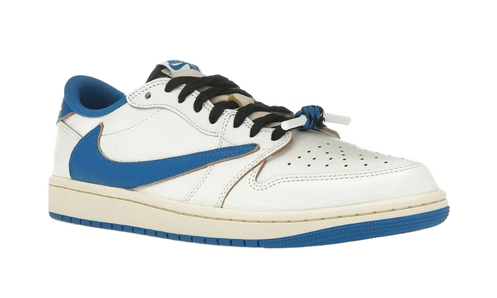 Air Jordan 1 Low x Travis Scott x Fragment Sail Military Blue