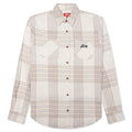 Snow White L S Woven Plaid