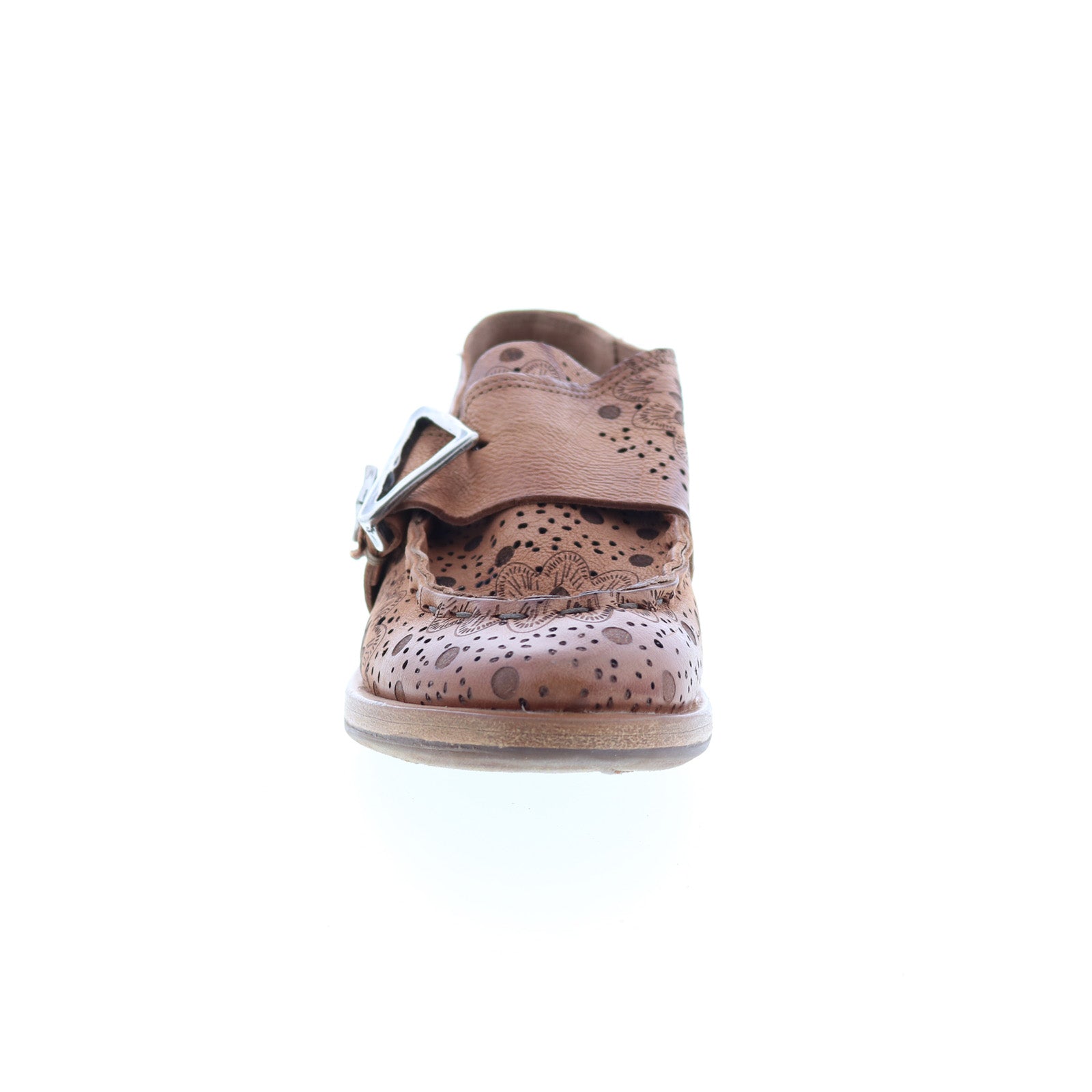 Zeno Floral 630142-101 Womens Brown Oxfords & Lace Ups Casual Shoes