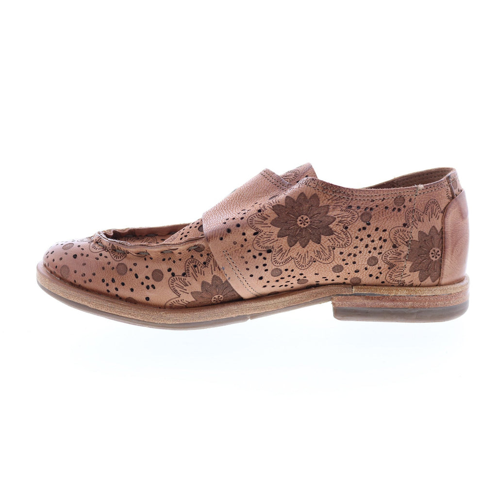 Zeno Floral 630142-101 Womens Brown Oxfords & Lace Ups Casual Shoes