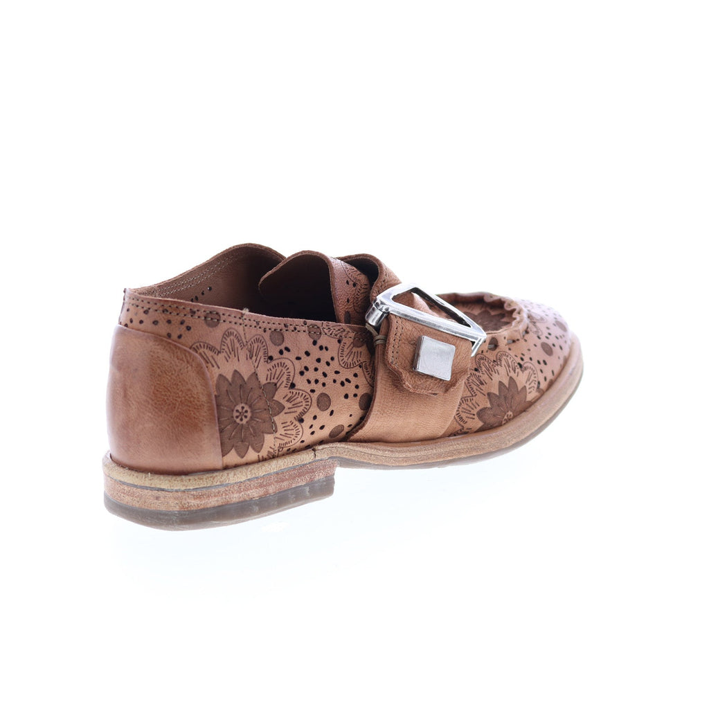 Zeno Floral 630142-101 Womens Brown Oxfords & Lace Ups Casual Shoes