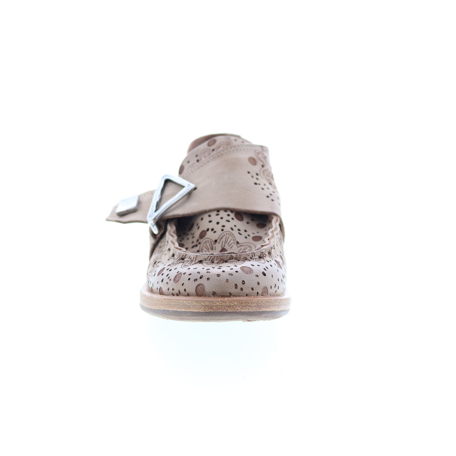 Zeno Floral 630142-101 Womens Brown Loafers & Slip Ons Casual Shoes
