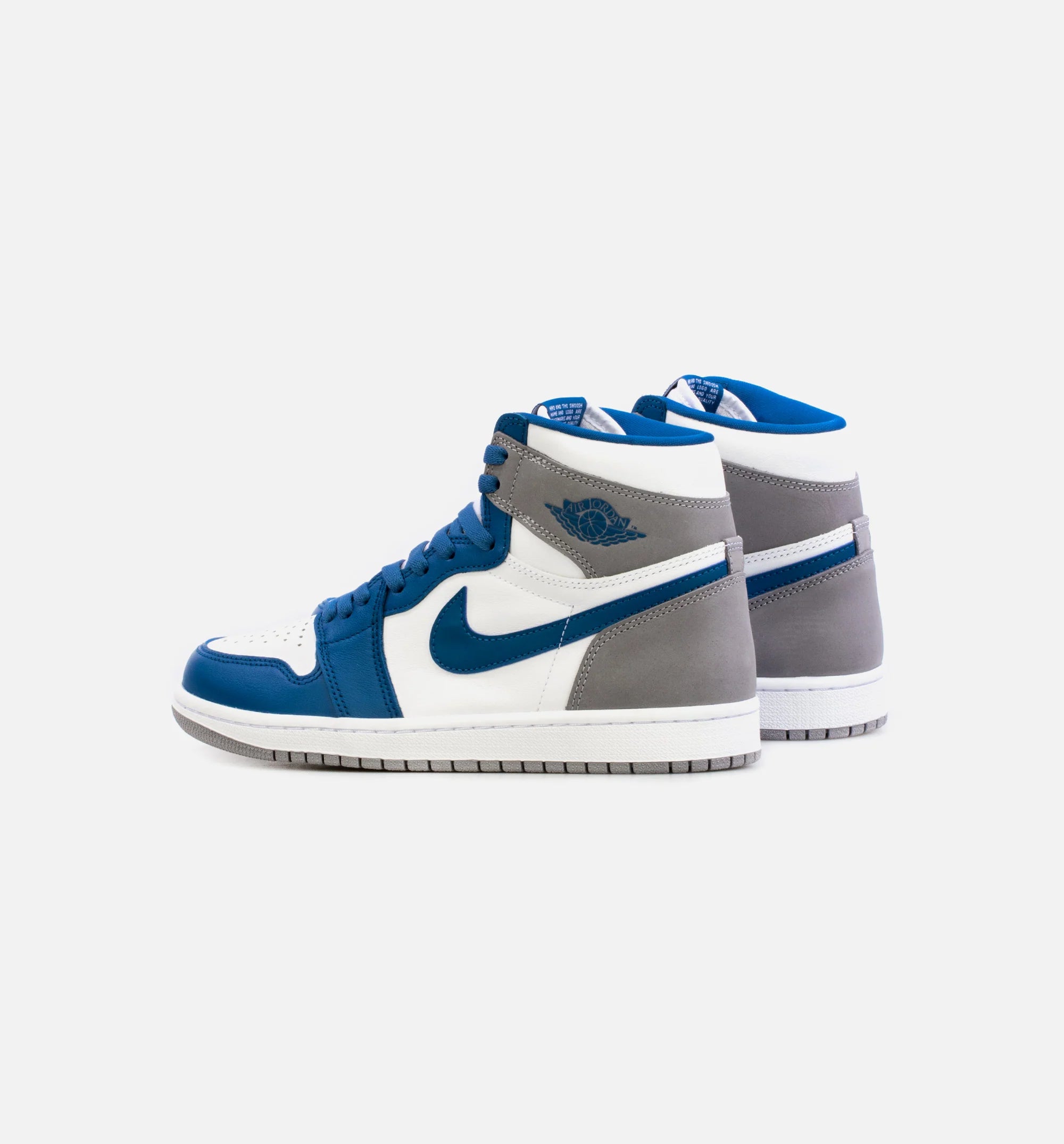 Air Jordan 1 High OG True Blue Mens Lifestyle Shoe Blue White Free Shipping