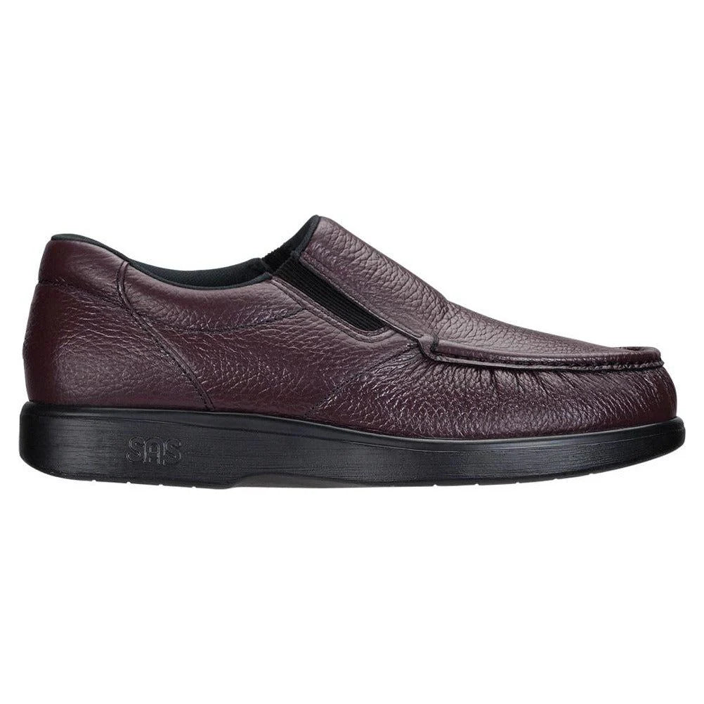 Men's Side Gore Slip On in Cordovan