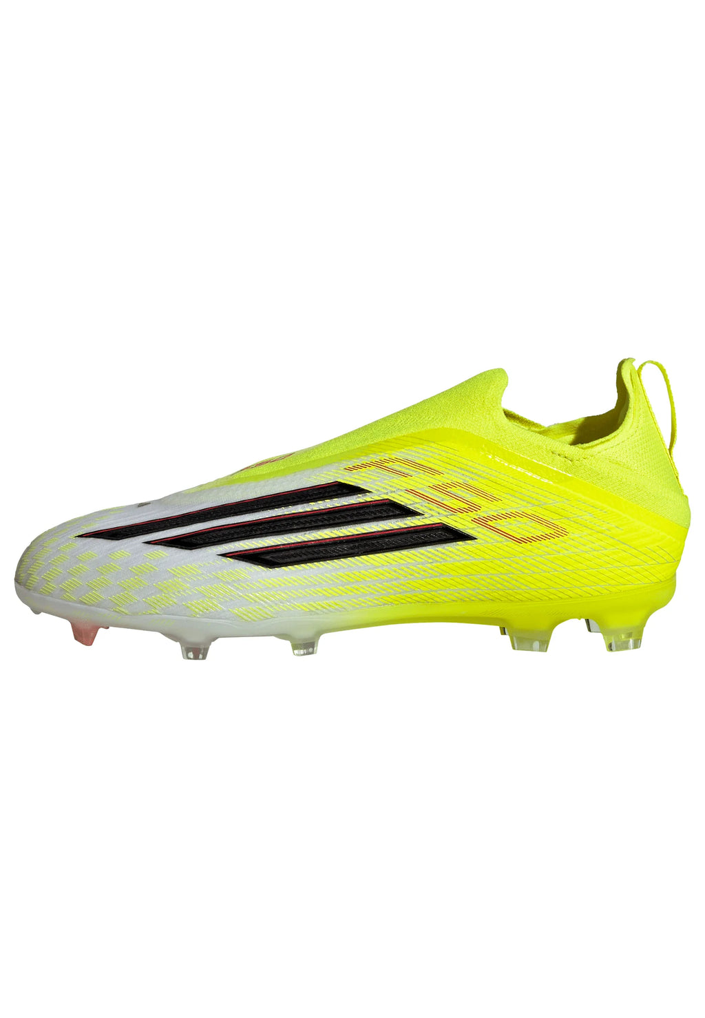 adidas F50 Elite Laceless FG Firm Ground Youth Soccer Cleats Yellow Black Red