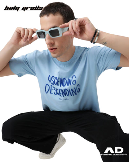 Aari Blue T Shirt HG x Ascending Descending