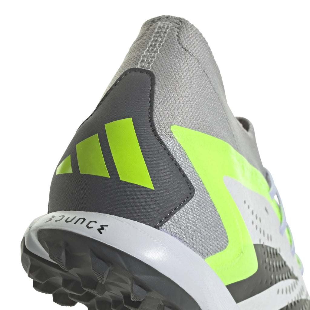 adidas Predator Accuracy1 TF Turf Soccer Cleats White Black Lucid Lemon