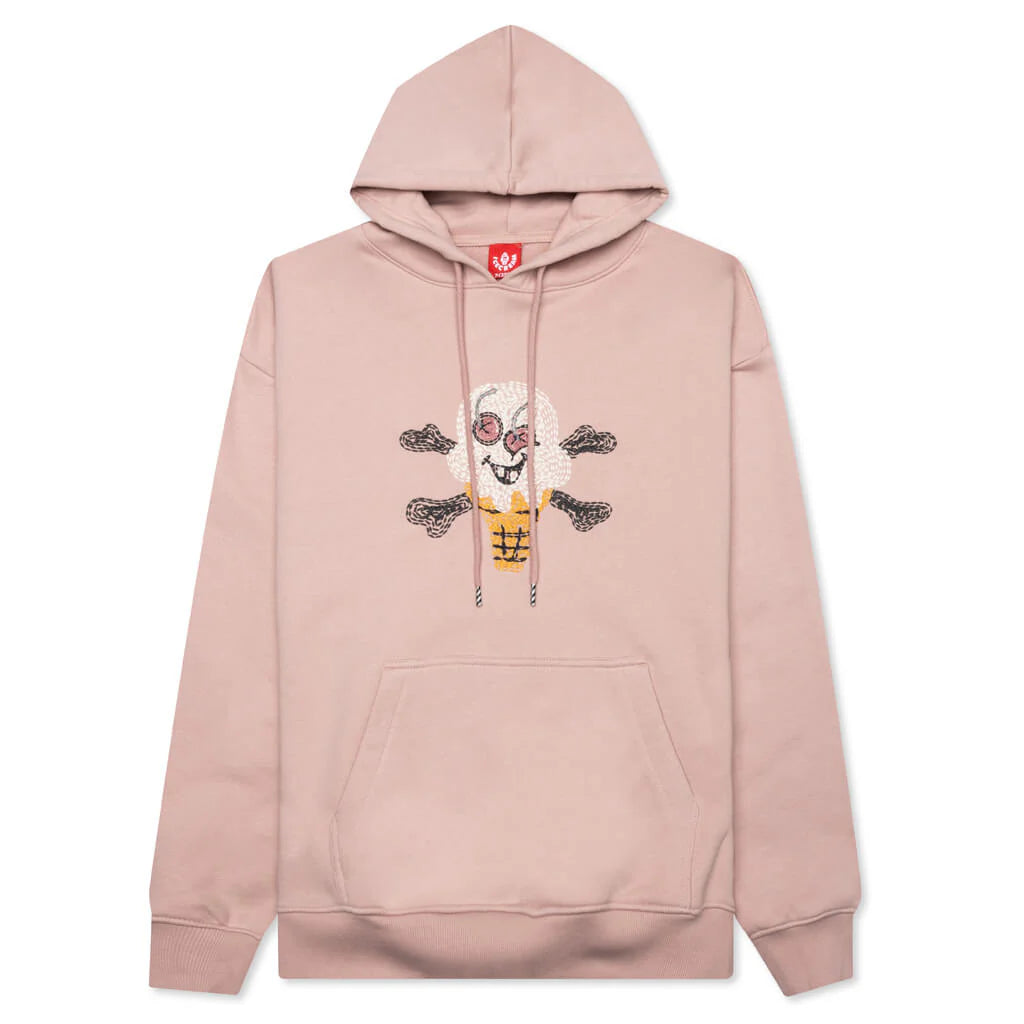 Croissant Hoodie Rose Smoke