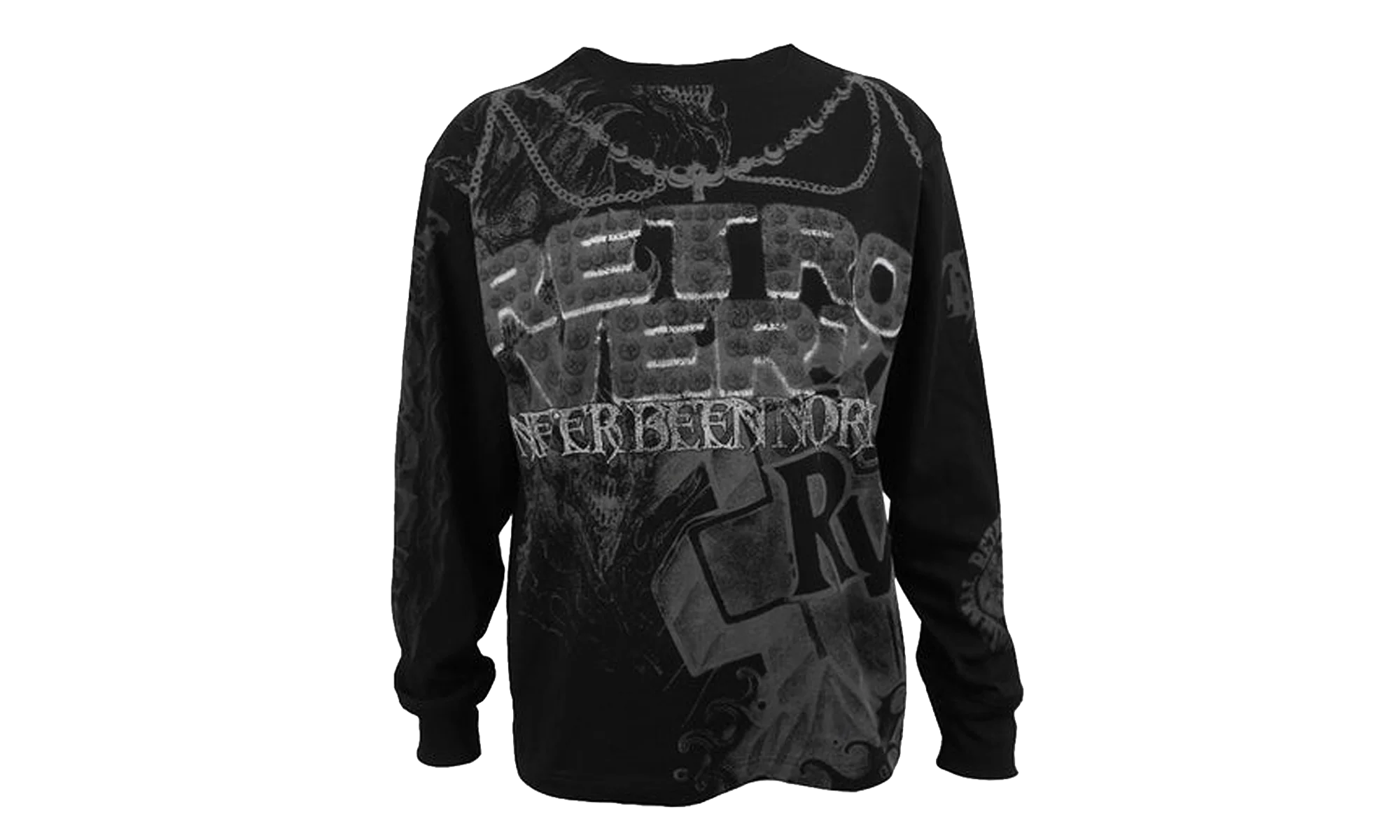 Never Been Normal Thermal Sweatshirt "Black" RET024