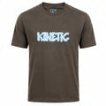 Kinetic BANNED Logo Tee Vintage Brown
