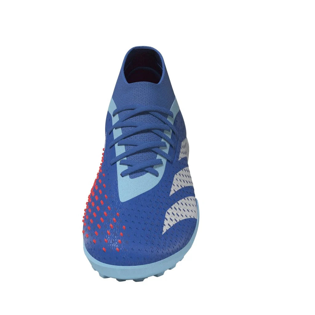 adidas Predator Accuracy1 TF Turf Soccer Cleats Bright Royal White Bliss Blue