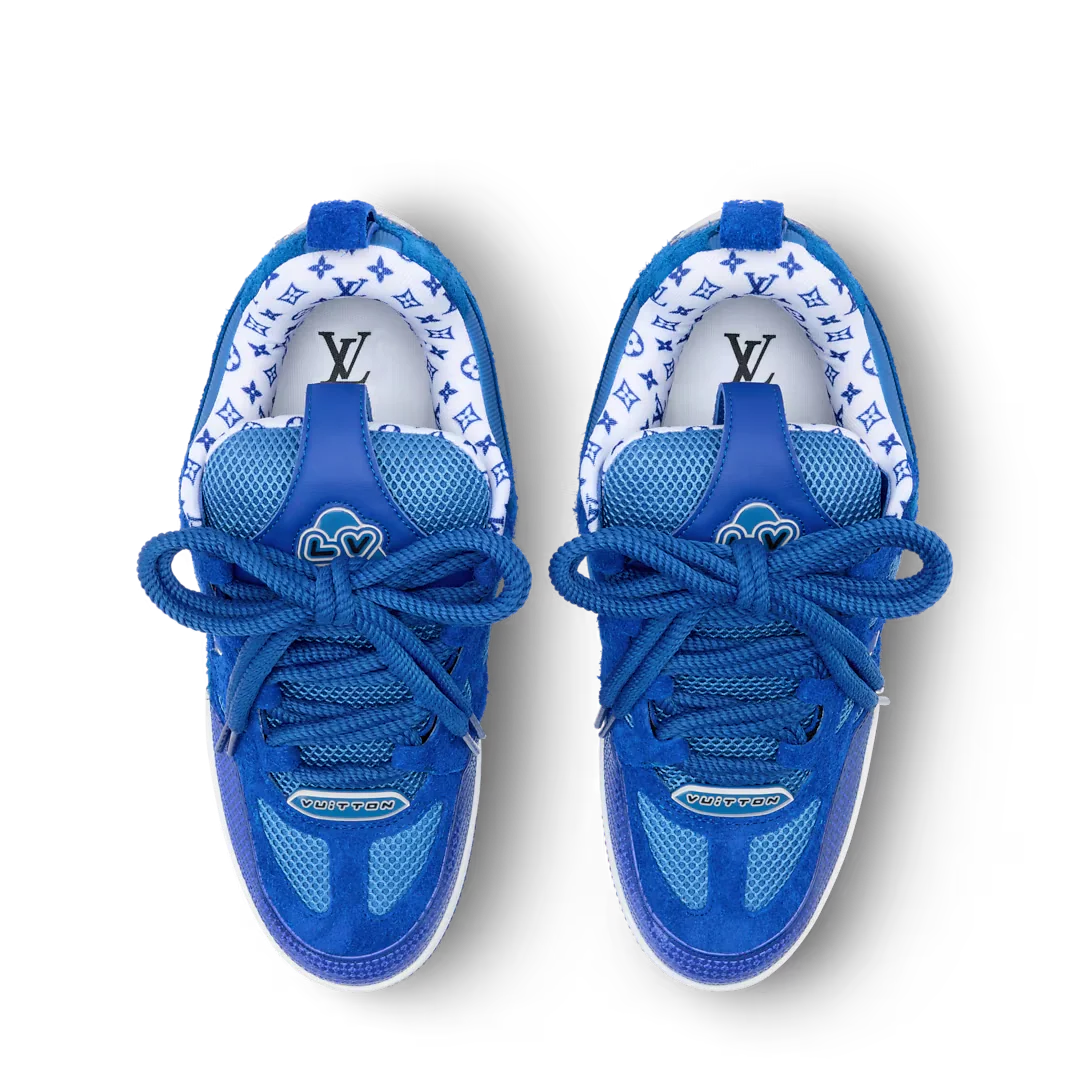LV Skate Sneaker Blue