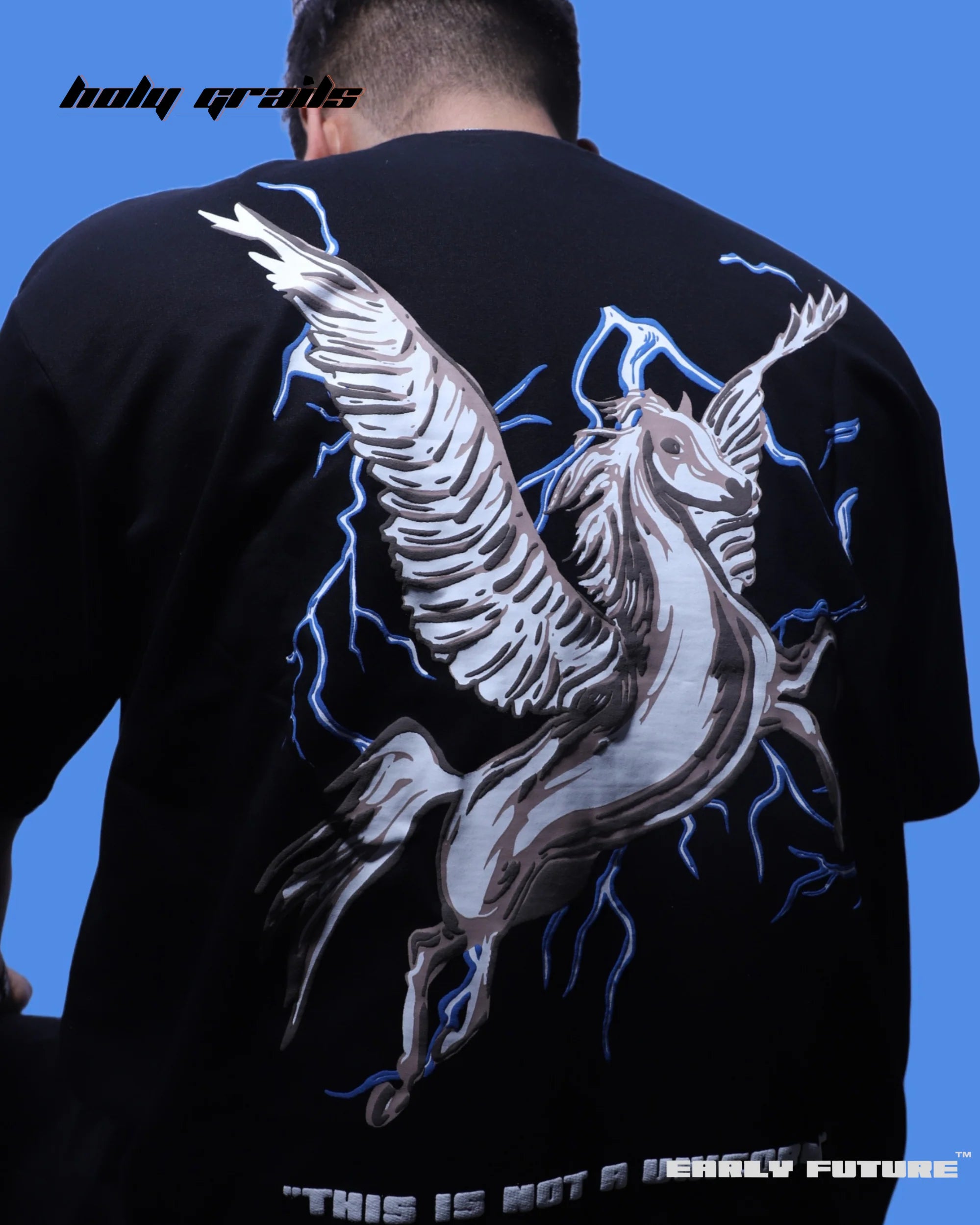 Not A Unicorn Black T Shirt HG x Early Future