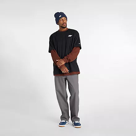 New Balance Numeric Small Logo Tee Black