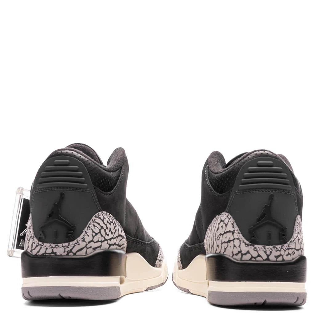 Womens Air Jordan 3 Retro Off Noir Black Sail
