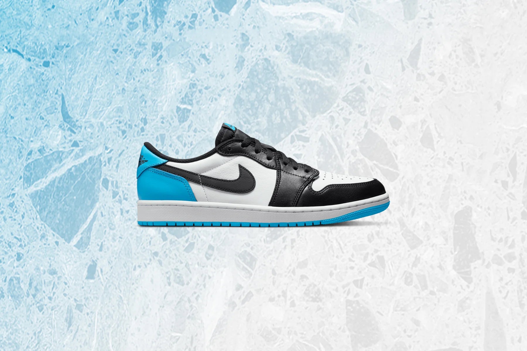 Air Jordan 1 Low OG White Dark Powder Blue Black