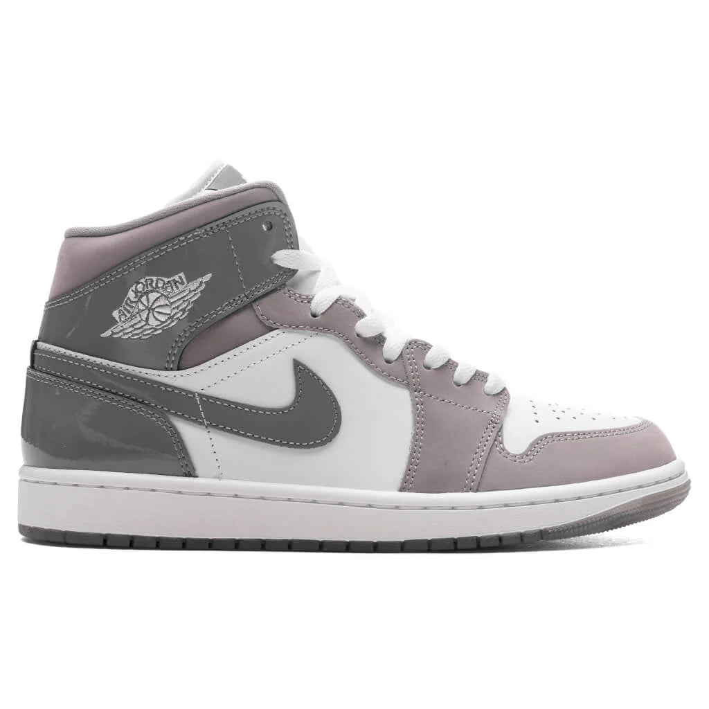 Air Jordan 1 Mid SE White Cool Grey Medium Grey