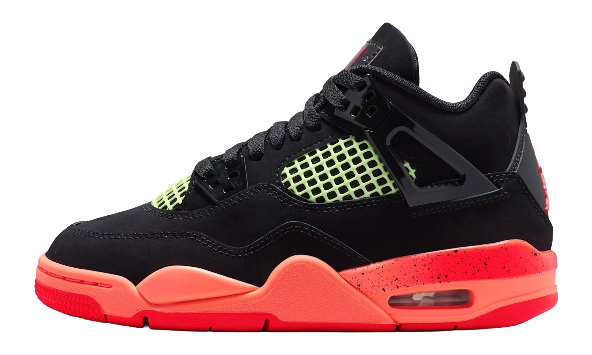 Air Jordan 4 Retro GS "Black Infrared Barely Volt" II1271 001