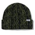 Butter Goods Lowland Camo Beanie Green
