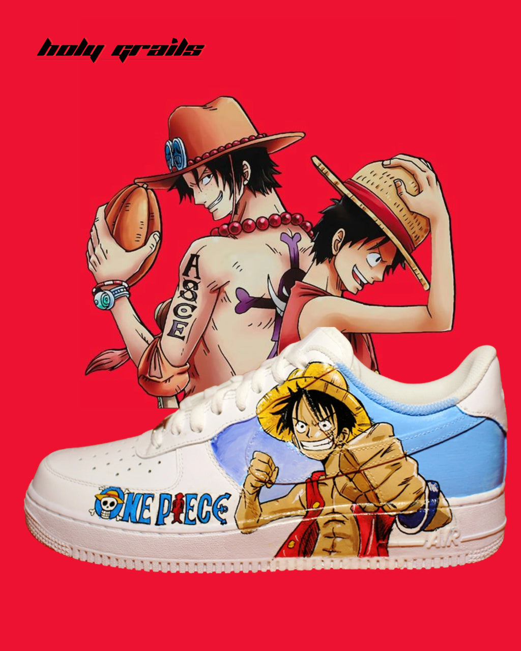 Air Force 1 x Luffy Ace