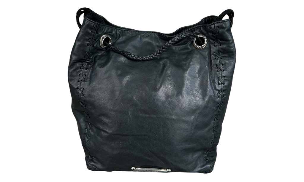 Dirty Knees Chiffon Dagger Bag "Black" CHRM1241