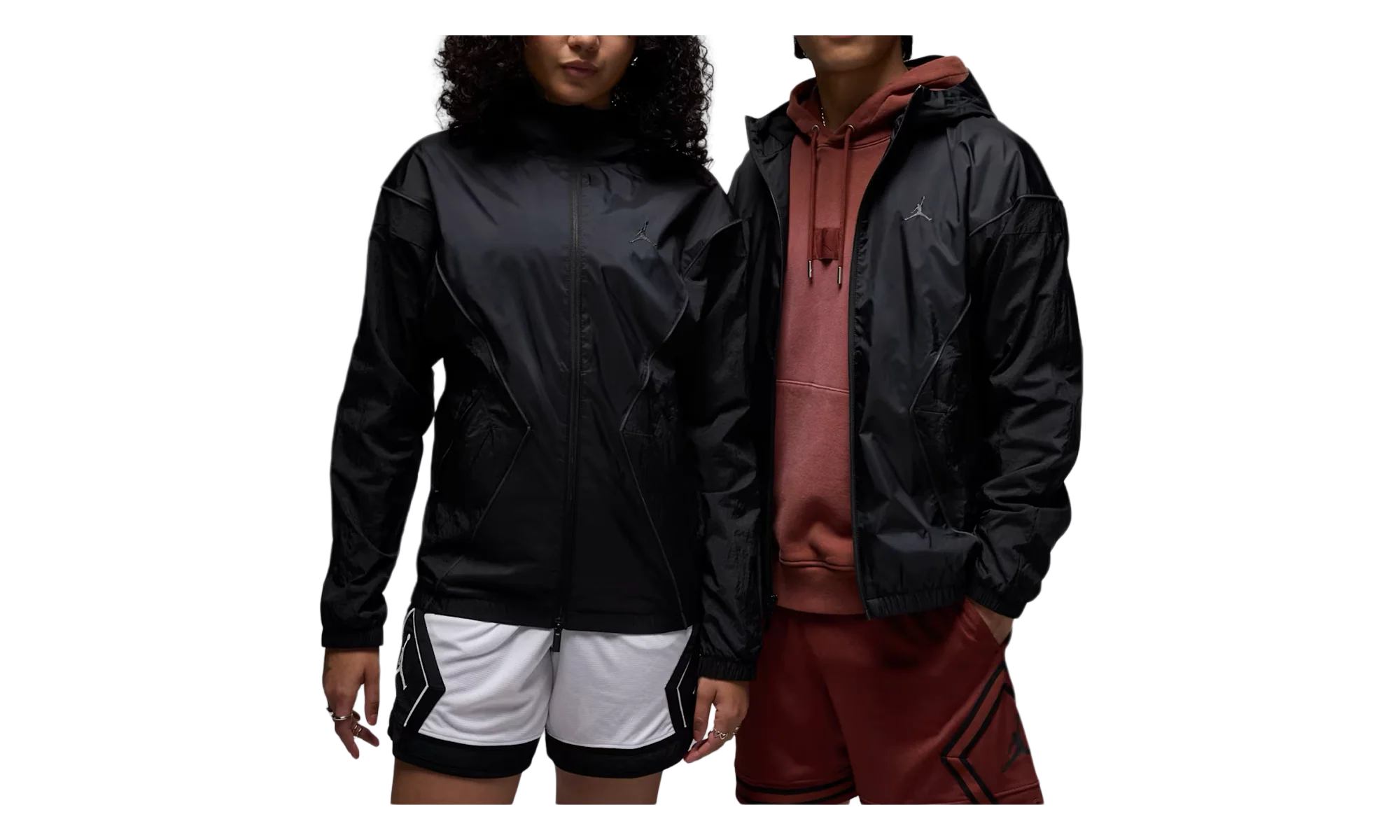 Jordan Brooklyn Hooded Draft Jacket "Black / Black / Anthracite / Anthracite" HF9333 010