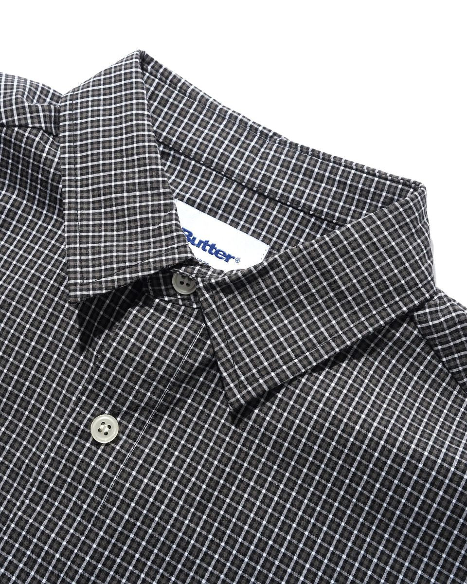 Butter Goods Equipment Shirt Black Grey
