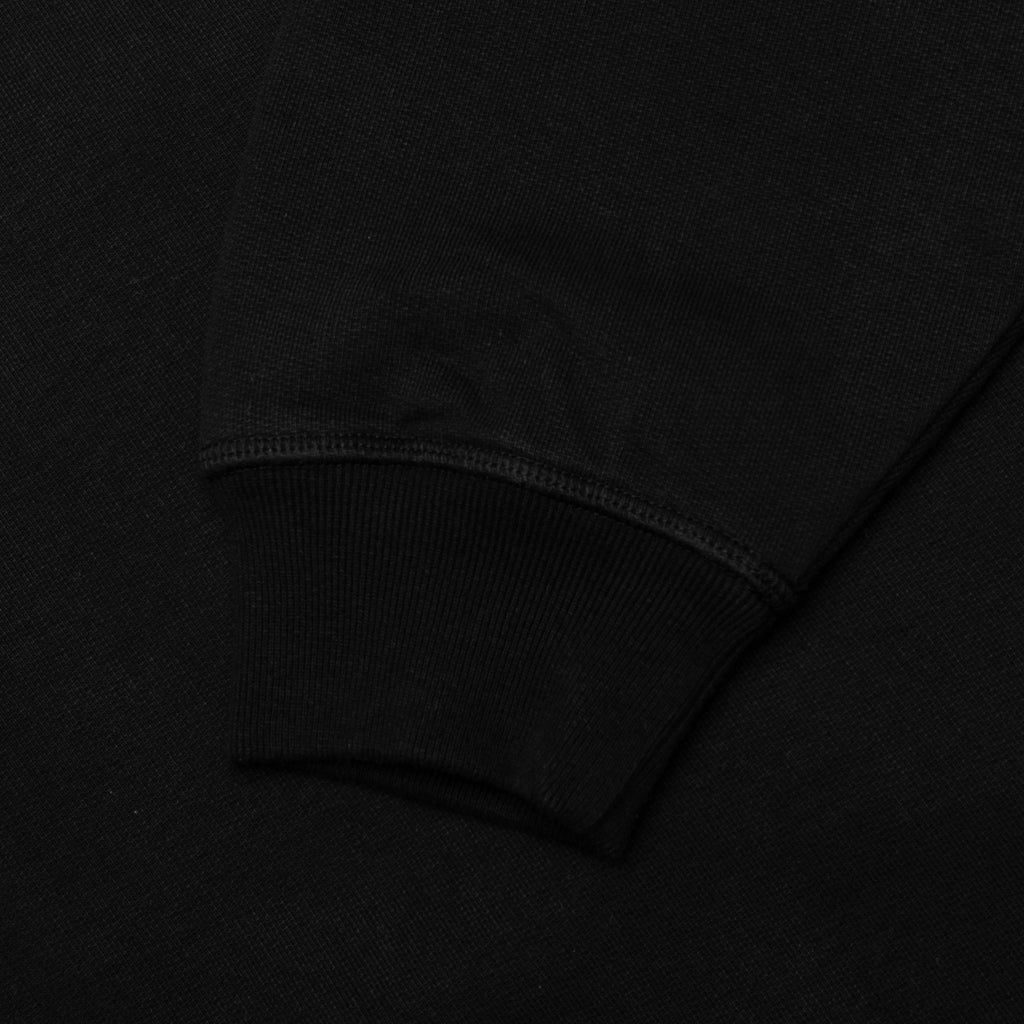 Blob Logo Crew Neck Sweatshirt Washed Black