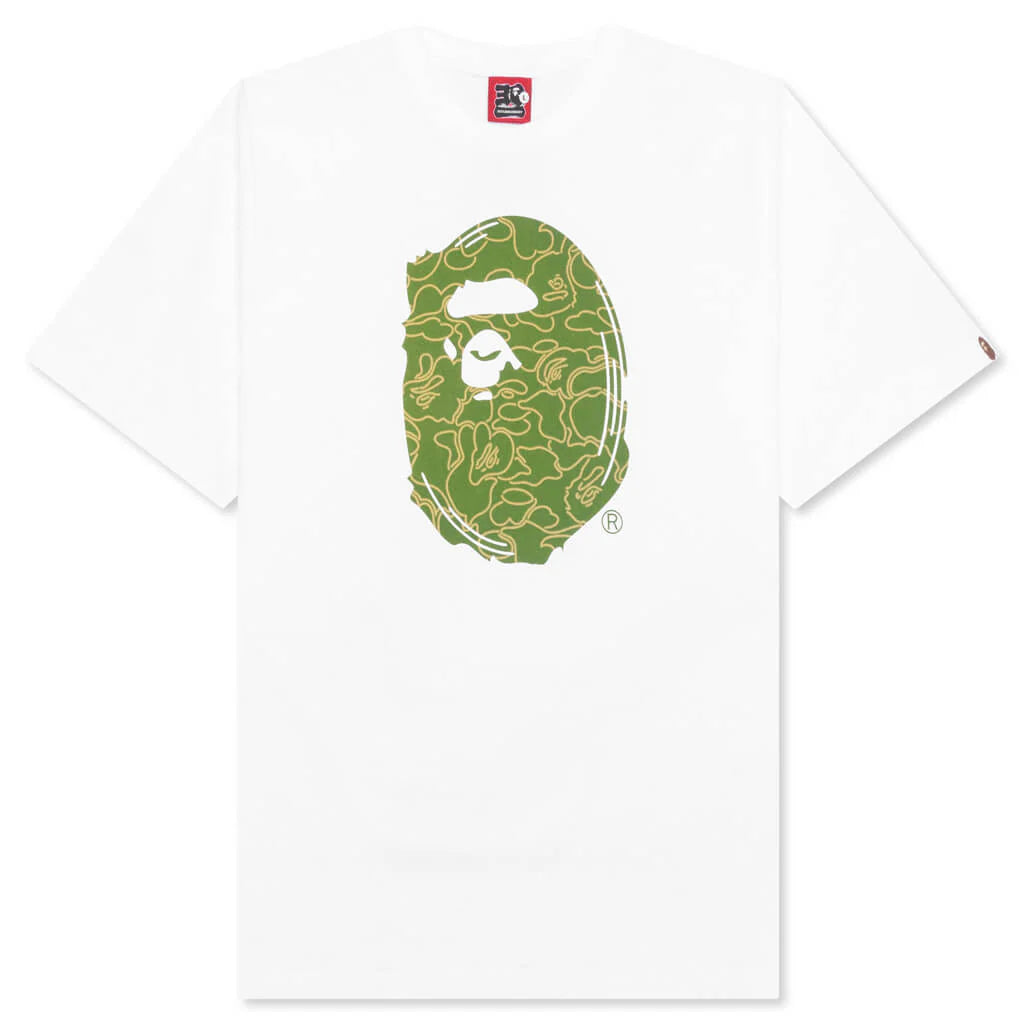 Bape 30th Anniversary Tee 1 M White Green