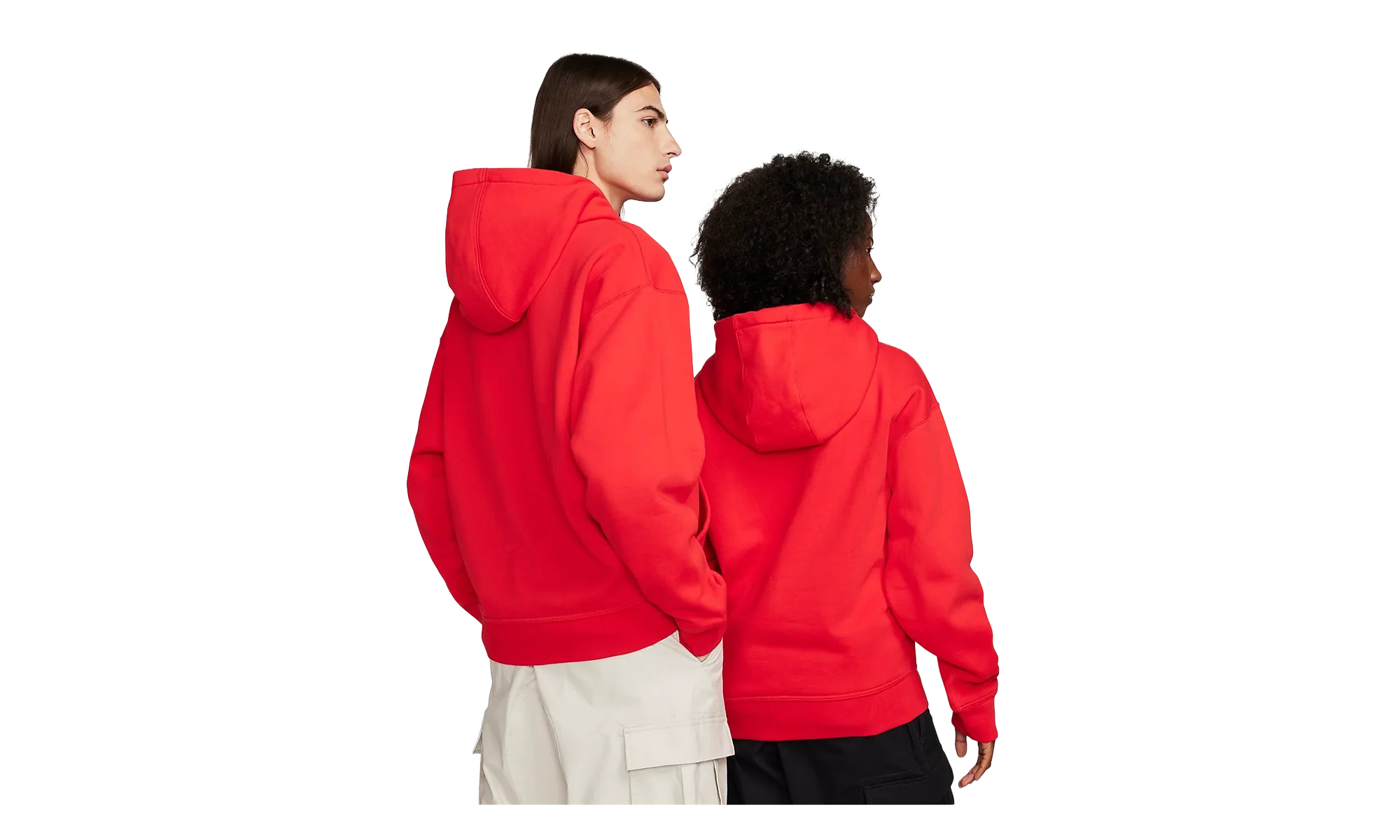 Skate Fleece Pullover Hoodie "Red" FN2498 657