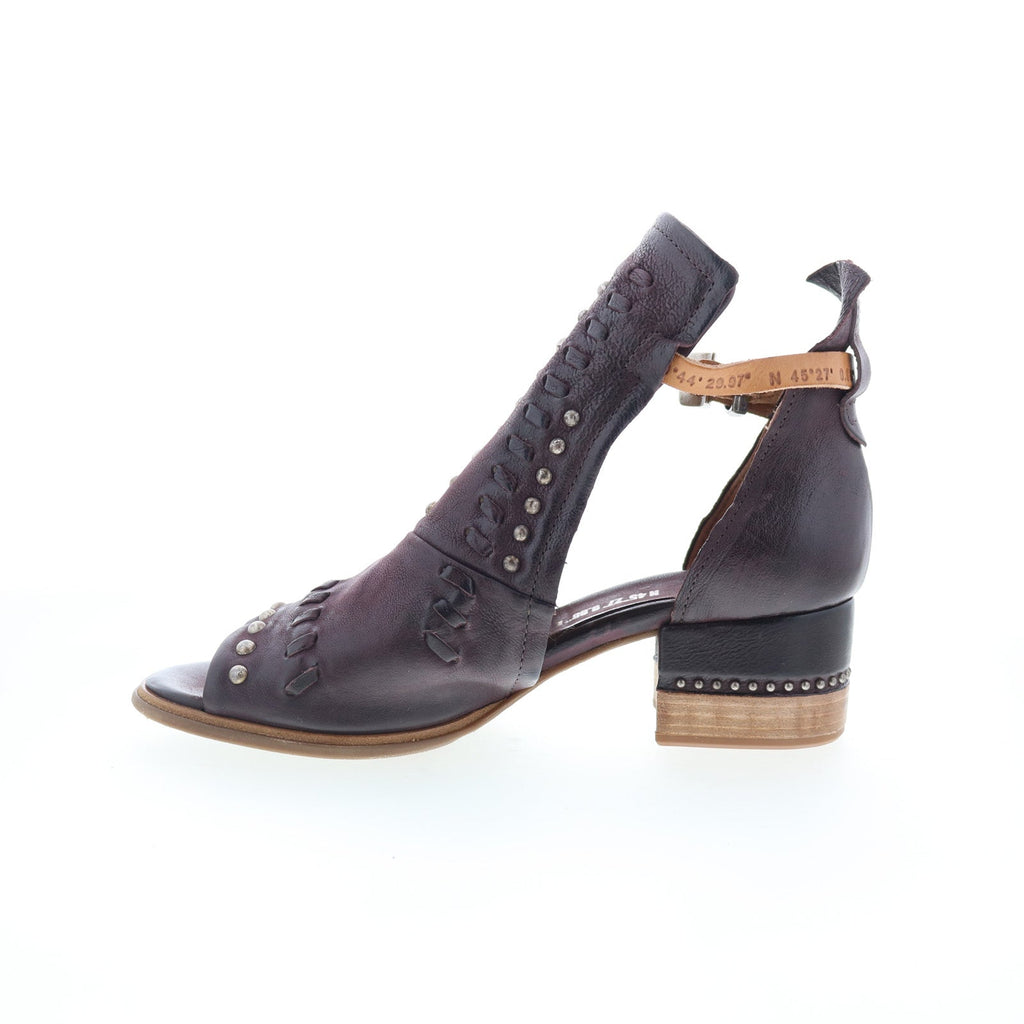 Markie 672013-201-0004 Womens Brown Leather Wedges Sandals Shoes