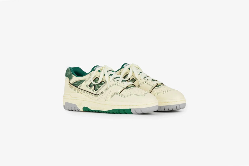 New Balance x Aime Leon Dore P550 Basketball Oxfords White Green