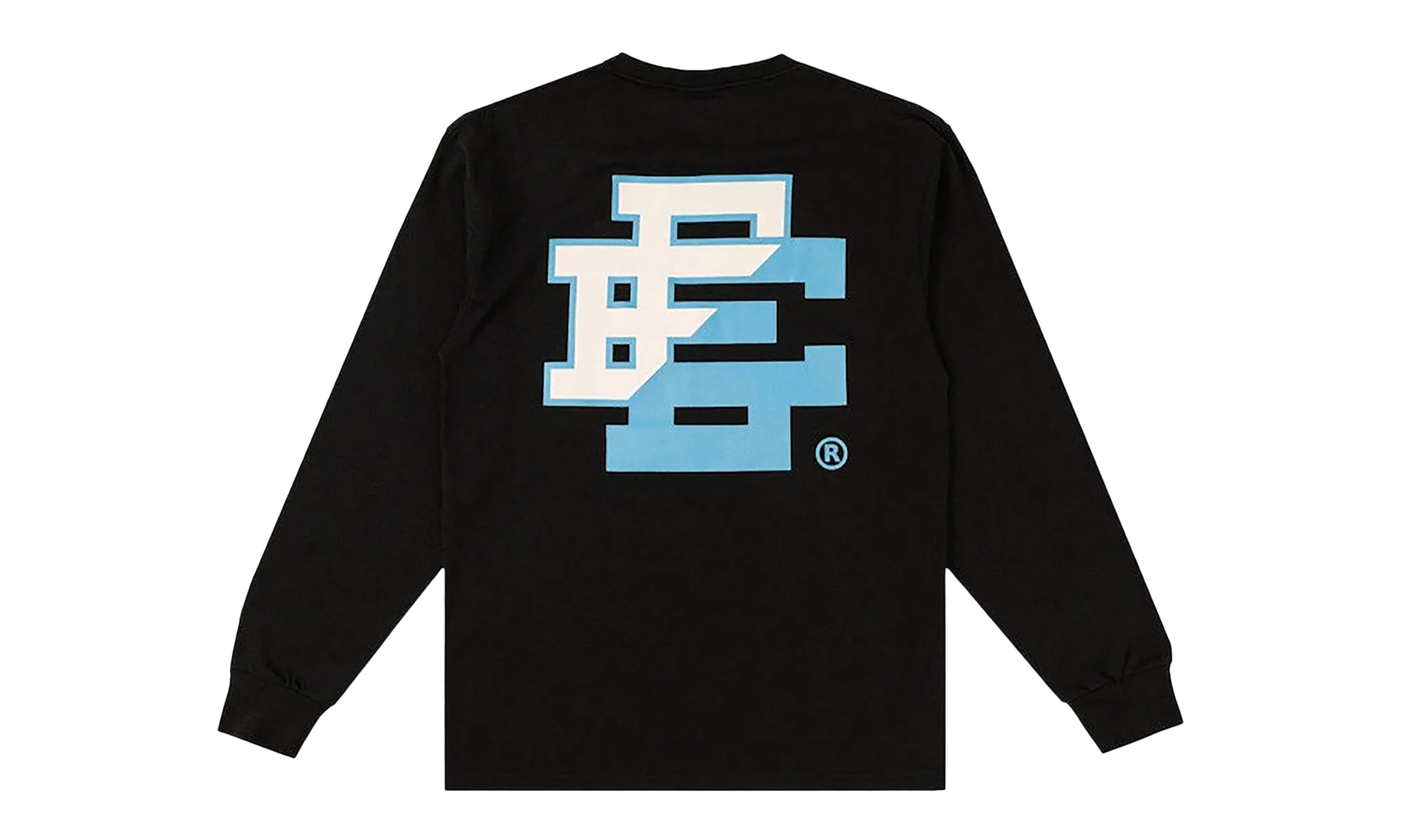 EE LONG SLEEVE T-SHIRT "SS24 - Black/White/Baby Blue" EE531