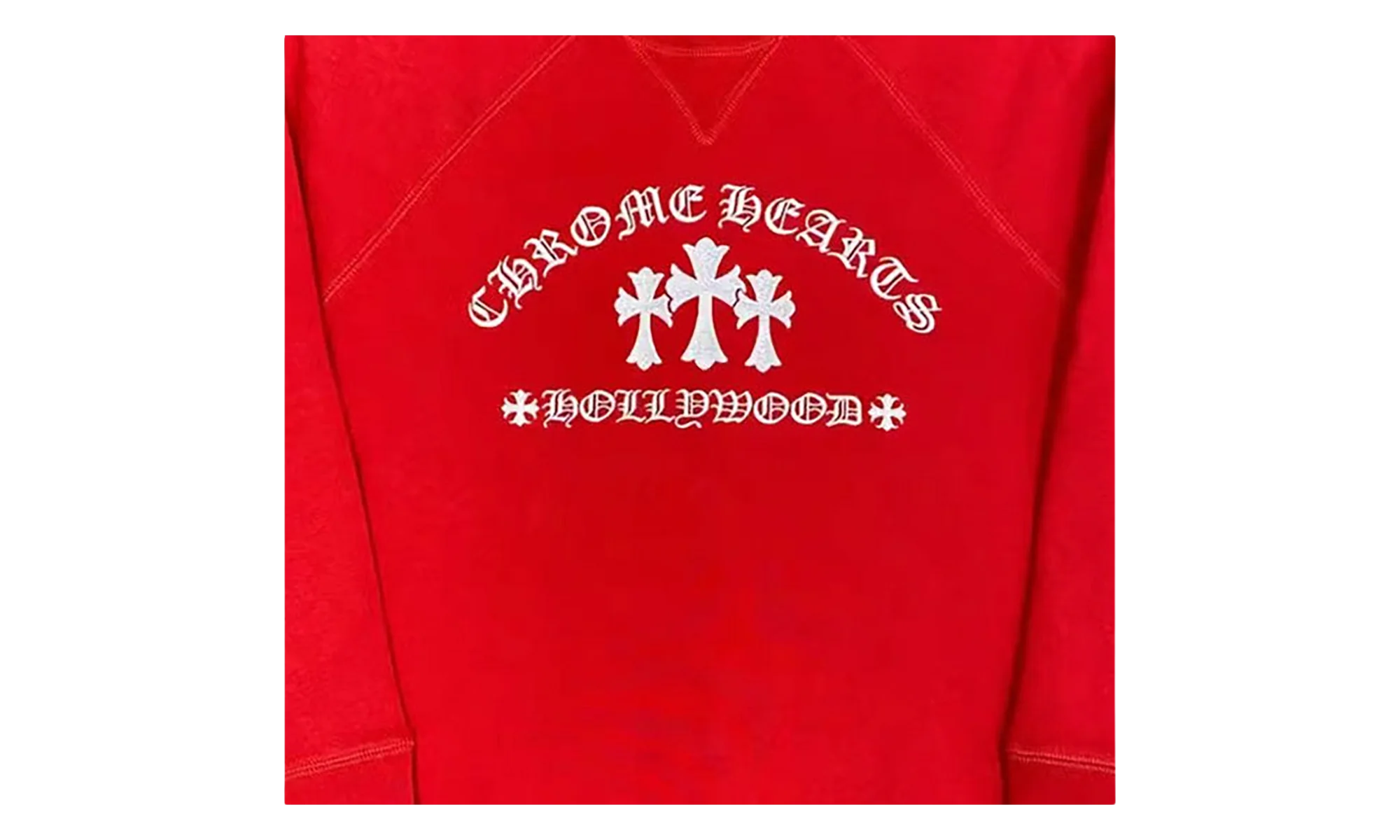 Triple Cross Hollywood Crewneck "Red" CHRM0736